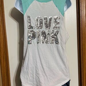 🩵 Victoria's Secret Sequin Bling Tank Top  🩵